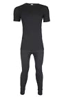 Men's Thermal Underwear Set - Long Sleeve Top & Bottoms - Multiple Colors