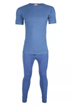 Men's Thermal Underwear Set - Long Sleeve Top & Bottoms - Multiple Colors